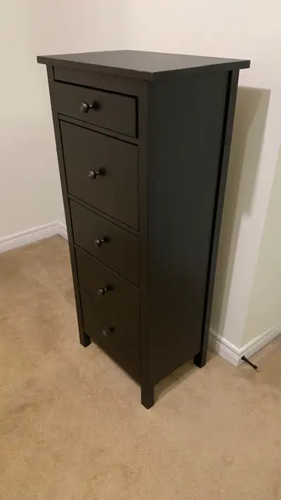 Free Delivery - Tall Dresser with Five Drawers, View more
