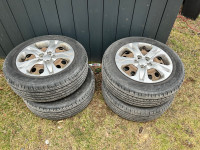 4 All Season tires on rims
