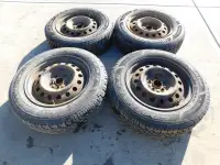 4 Goodyear Winter Tires with Rims for Corolla  195/65/15 (5X100)