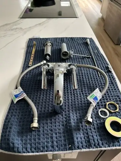 Beautiful Chrome Faucet -- Excellent Condition, View more