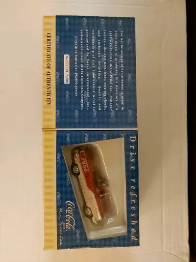 Limited Edition Coca-Cola Mini Pedal Car Mint in box #07131 of 15000 Highly Collectable Diecast $30