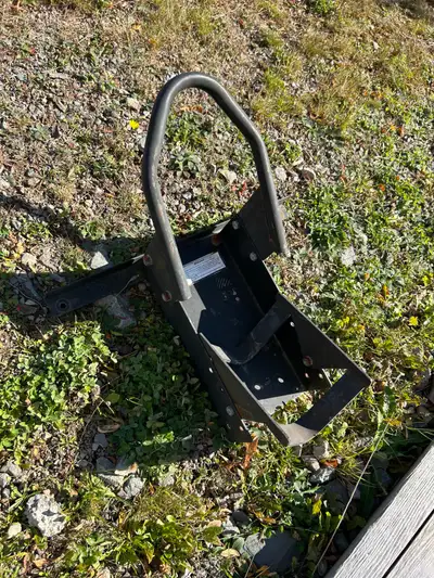 Motorcycle wheel chuck- Use to hold motorcycle upfright safely on either a trailer deck or at the sh...