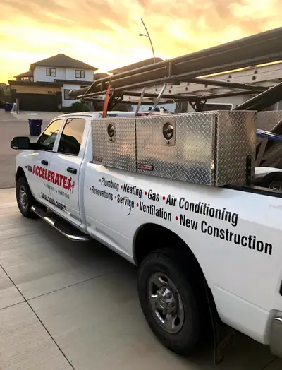 Work truck so interior is not in perfect condition taking off the pipe rack unless want it. Decals a...