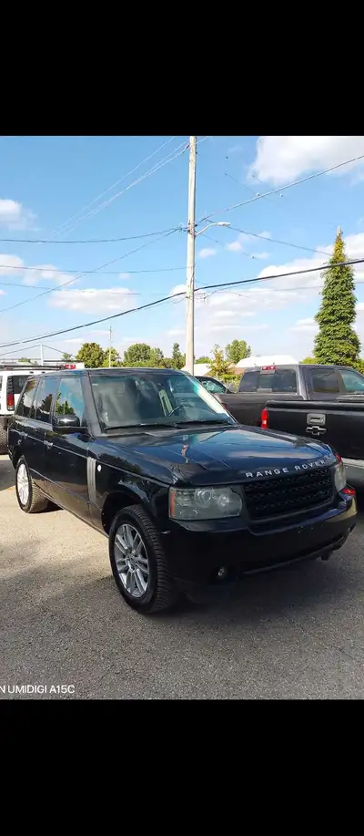 2010 Range Rover HSE Full Size Santorini Black on Black leather Fully loaded Alloy wheels New tires...
