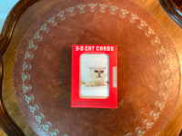 Kikkerland Cat Lenticular 3-D Playing Cards