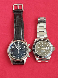 Rolex Submariner 40mm full kit and Iwc Petit prince 40mm...