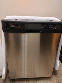 Used like new Whirlpool Stainless Steel Dishwasher