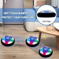 AIR FLOATING SOCCER BALL WITH LED LIGHTS