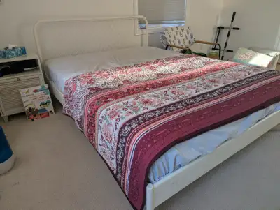 Ikea queen bed frame, View more