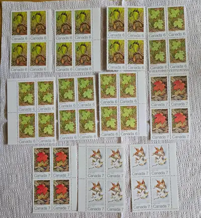 Canada 1971 Maple Leaf Seasons Stamps, View more