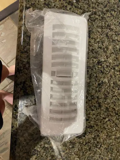 White plastic floor registers 3X10 -$3, View more