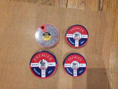 Collection of Airgun pellets and accessories, View more