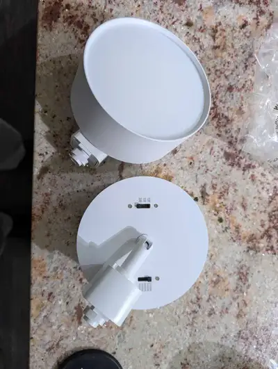 3x round ceiling track rail h type adjustable led diffuser light, View more