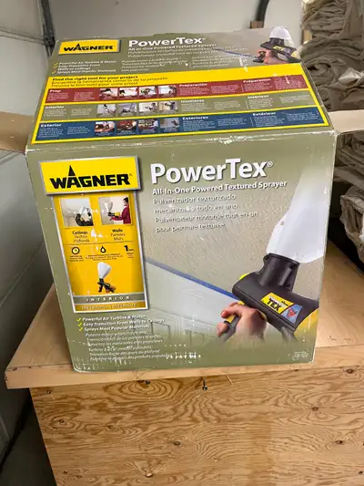 Sprayer for spraying textured ceilings clean and like new. $50