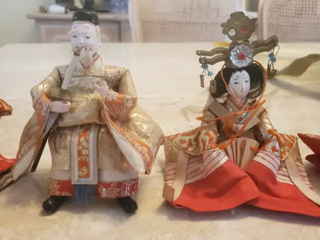 VINTAGE JAPANESE HINA DOLLS in Arts & Collectibles in City of Toronto - Image 5