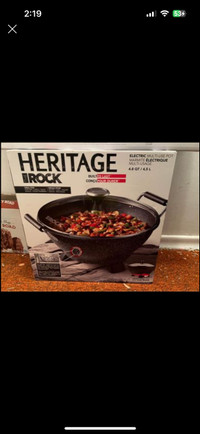 Heritage the rock electric skillet