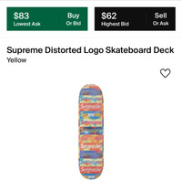 Supreme skate decks