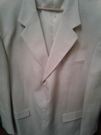 Men's suit (chest 46", waist 39") - $40 obo or trade 