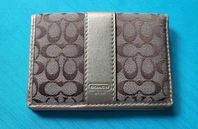 AUTHENTIC COACH BI-FOLD WALLET, View more