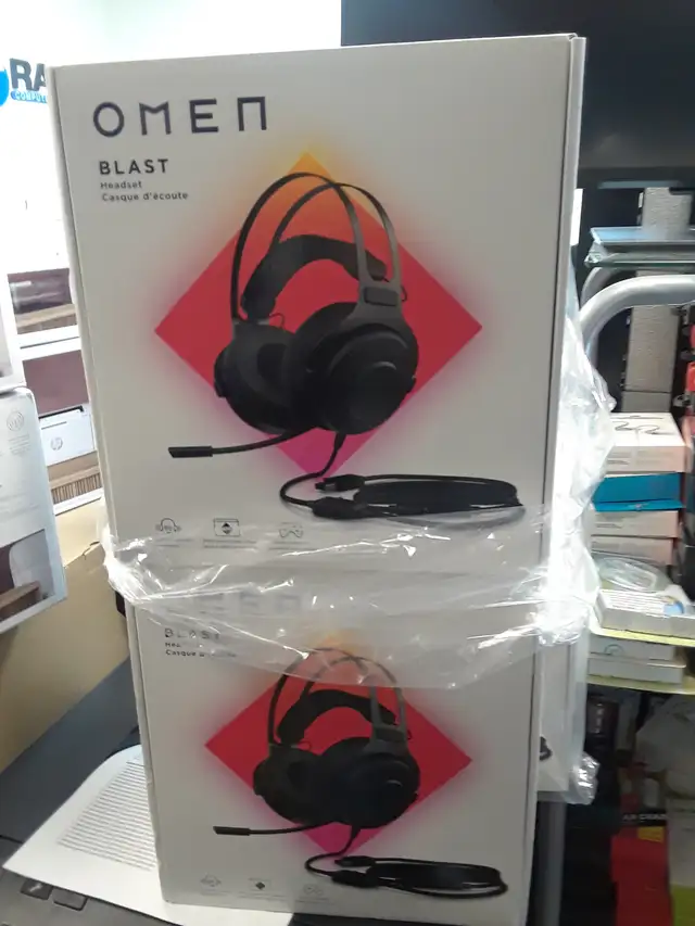 Omen Blast Headset in Speakers, Headsets & Mics in Markham / York Region - Image 2