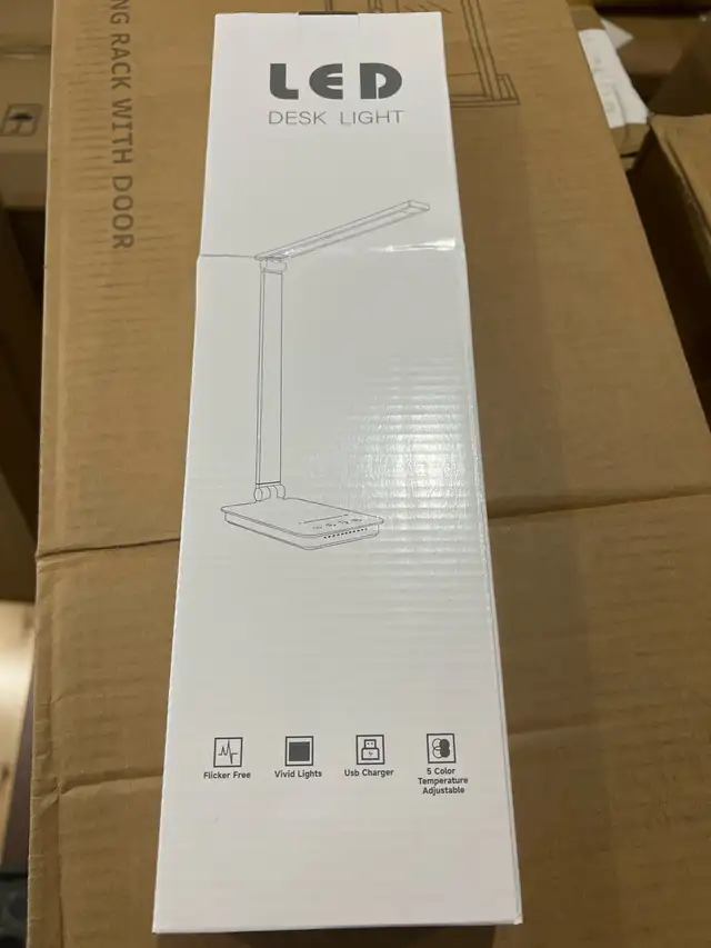 LED Desk Lamp in box  new in box in Indoor Lighting & Fans in City of Toronto - Image 5