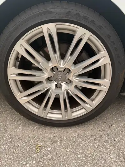 For Sale: Original Audi 20” Wheels with Tires Original Audi 20-inch alloy wheels with tires for sale...