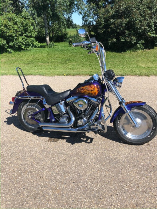 NEW PRICE!!!  2006  Fatboy Custom build in Street, Cruisers & Choppers in Red Deer