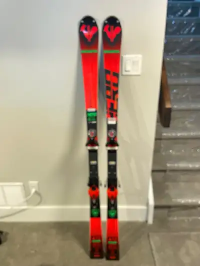 Rossignol HERO Athlete SL 157 cm skis - one year old - SPX 12 -waxed and ready for upcoming season!...