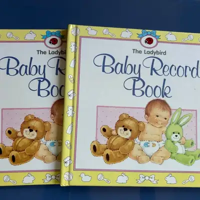 Vintage Ladybird Baby Record Books (2), View more