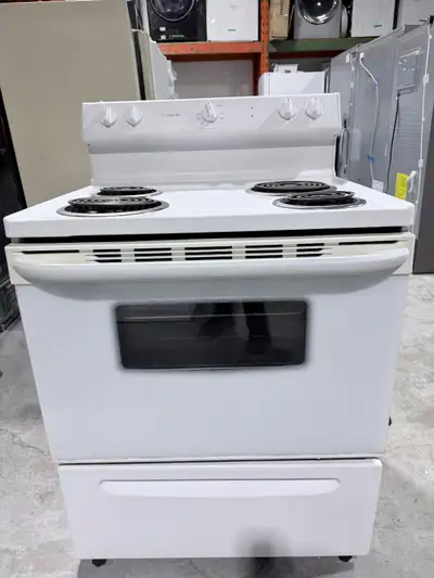 Cuisinière 30po Blanche | CFEF3005LWE - Frigidaire *** USAGÉ ***, View more