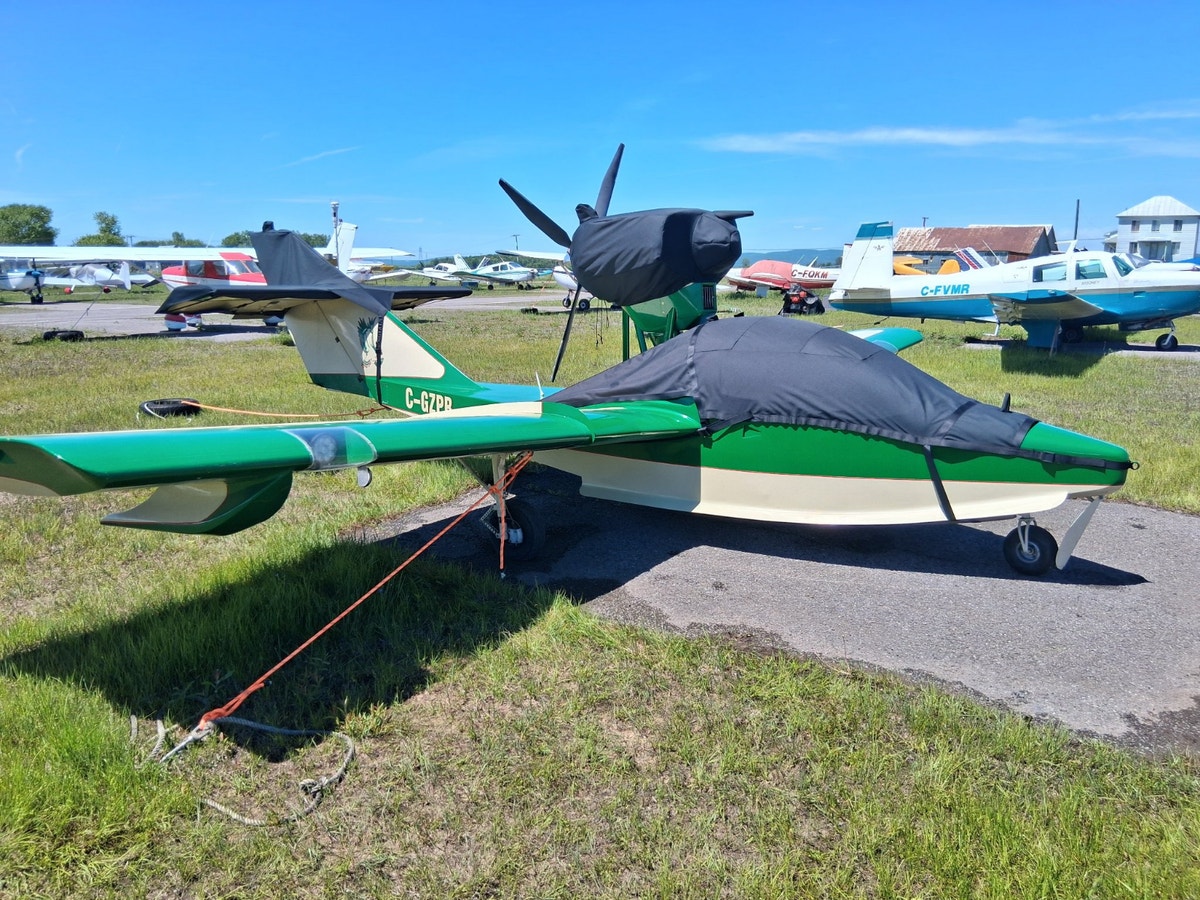 Hydravion amphibie Osprey II 2003 — Lycoming 160 CV, 96 h, photo 4