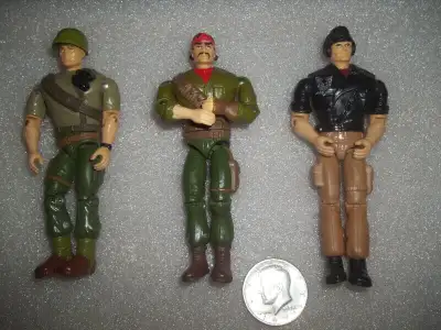 3 GI Joe action figures, View more