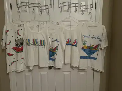 vintage Canadian designer T-shirts Marci Lipman & Robert Kitchen, View more