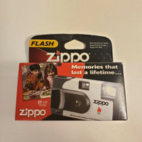 Zippo Canada Disposable Collectors Camera, NEW w FREE BONUS