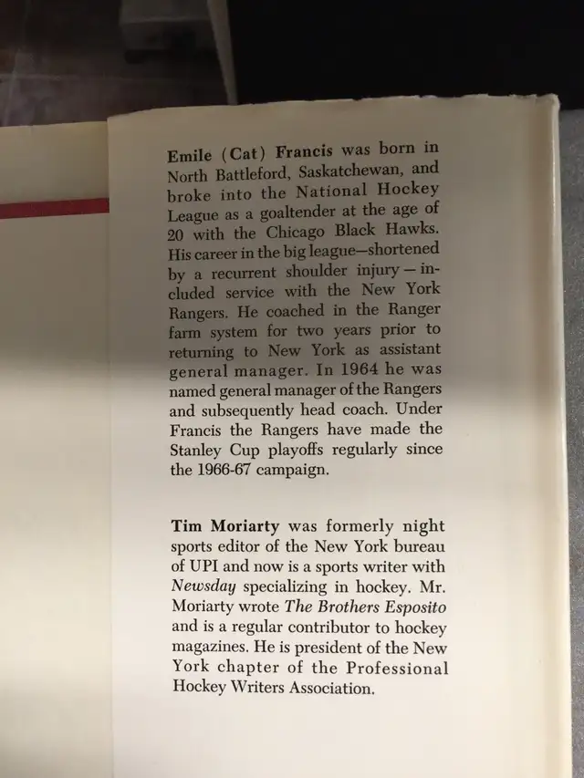The Secrets of Winning Hockey (by Emile (Cat) Francis in Non-fiction in Mississauga / Peel Region - Image 8