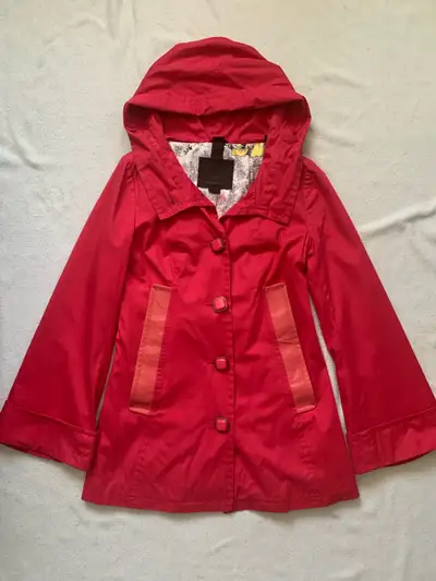 Mackage Raspberry Coloured Trench Coat-XS, View more