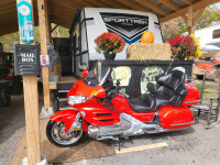 Honda goldwing with trailer 