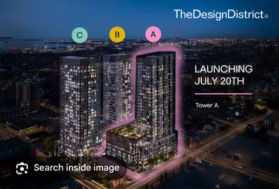 THE DESIGN DISTRICT | 91 John Street North, Hamilton Available December 1, 2026  Rent: $2,400/Month...