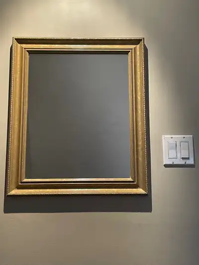 Beautiful Gold Framed Mirror, View more