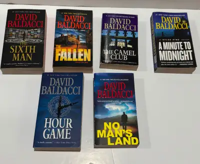 Books- David Baldacci, View more