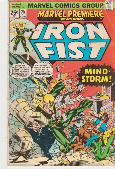 Marvel Premiere featuring Iron Fist - Issue #25, View more