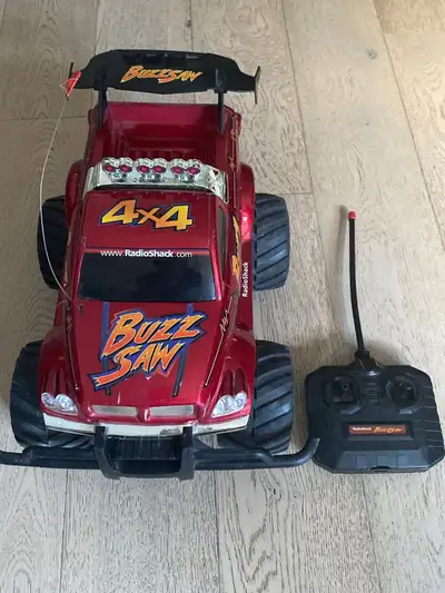 MONSTER TOY TRIUCK TOYOTA 4x4 BUZZ SAW VINTAGE , View more