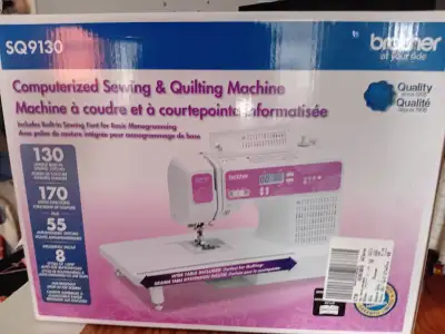 Computerized sewing & quilting machine, View more