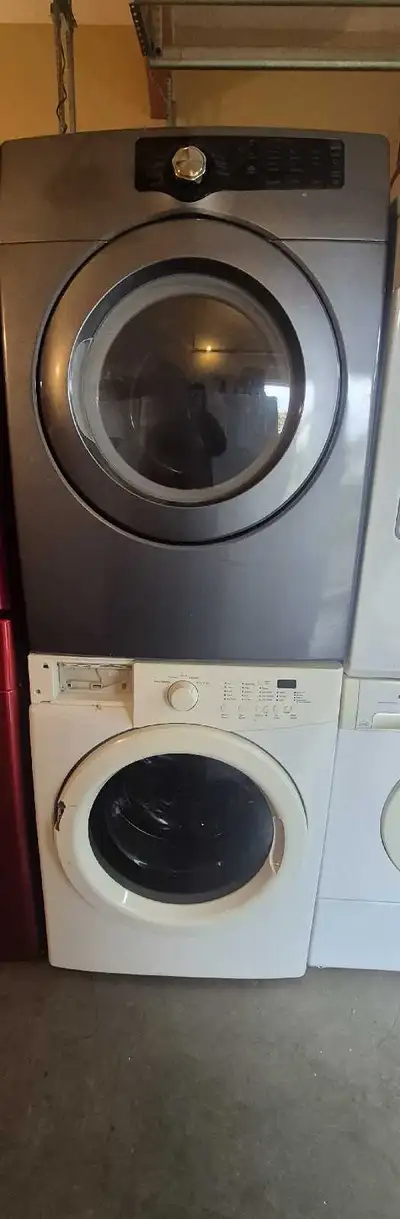 Washer $175 Dryer $450 selling a washer and dryer combo. They both work great. It's a Frigidaire was...