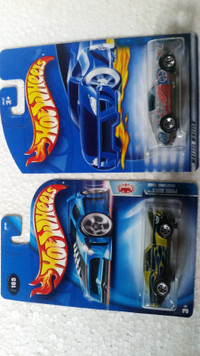 Hot Wheels Ford Mustang and Cougar diecast