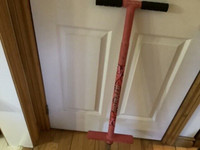 Vintage Classic Red “No Rules” Pogo Stick