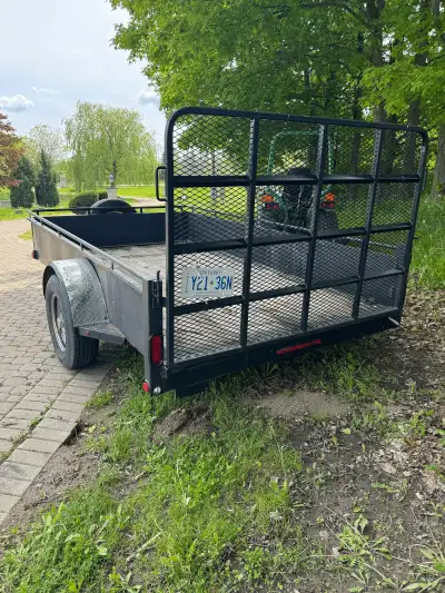 6' x 10' Open Utility Trailer 2 " Ball Hitch Lights are working Contact for more information