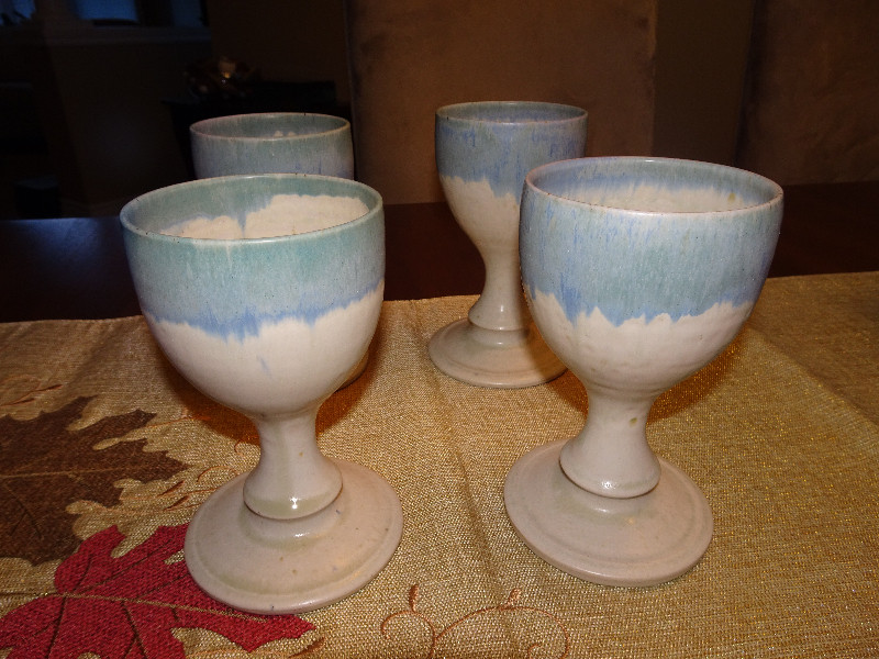 Pottery goblets for sale  