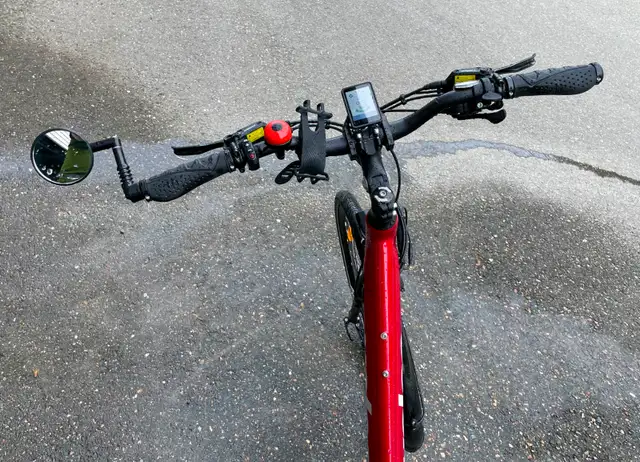 Vélo électrique Velec City500 tout équipé, comme neuf $1750.00 in eBike in Sherbrooke - Image 6