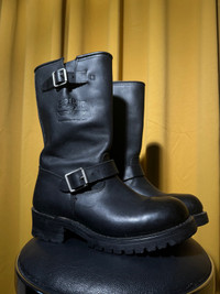 Genuine Leather Winter / Motorcycle Boots
